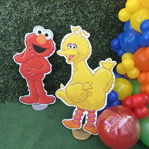 Sesame Street Backdrop