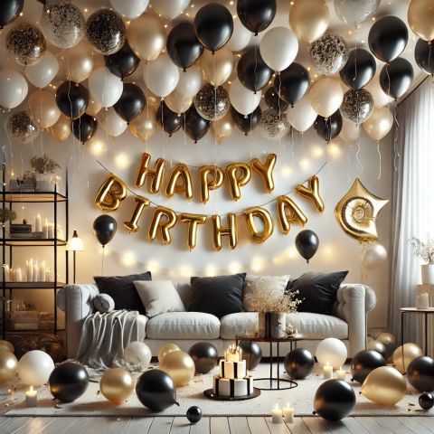 Fantasy Balloons Wall